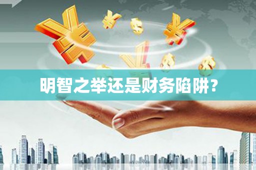 嘉禾明智之举还是财务陷阱？