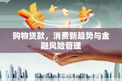 嘉禾购物贷款，消费新趋势与金融风险管理
