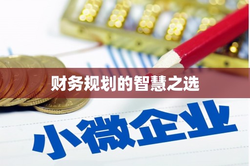 嘉禾财务规划的智慧之选
