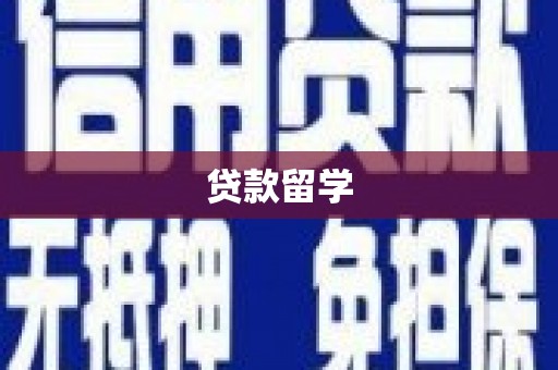 嘉禾贷款留学