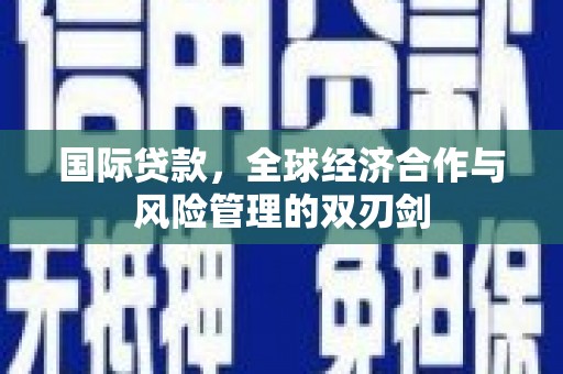 嘉禾国际贷款，全球经济合作与风险管理的双刃剑