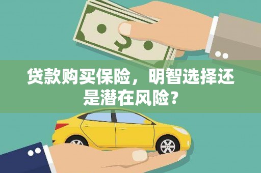 嘉禾贷款购买保险，明智选择还是潜在风险？
