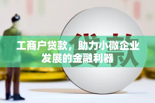 嘉禾工商户贷款，助力小微企业发展的金融利器