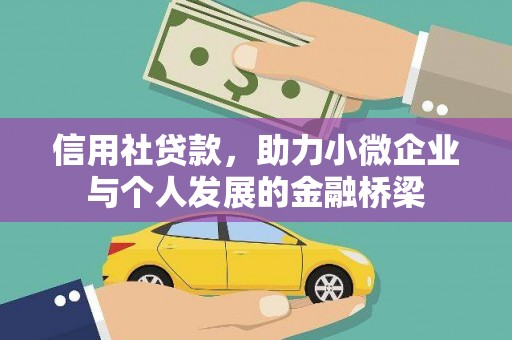 嘉禾信用社贷款，助力小微企业与个人发展的金融桥梁