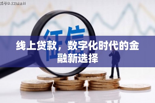 嘉禾线上贷款，数字化时代的金融新选择