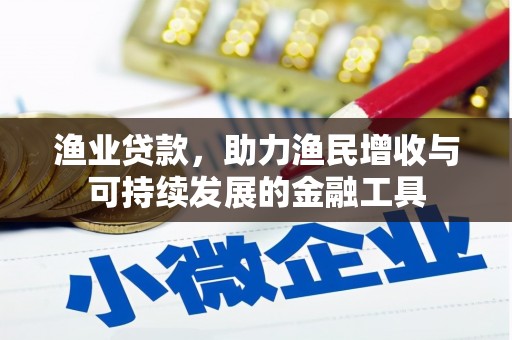 嘉禾渔业贷款，助力渔民增收与可持续发展的金融工具