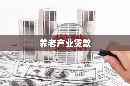 嘉禾养老产业贷款