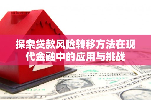 嘉禾探索贷款风险转移方法在现代金融中的应用与挑战