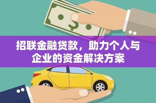 嘉禾招联金融贷款，助力个人与企业的资金解决方案