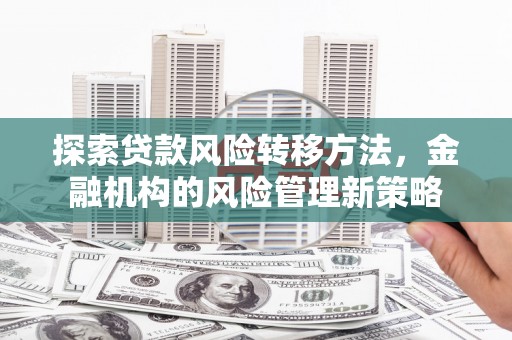 嘉禾探索贷款风险转移方法，金融机构的风险管理新策略