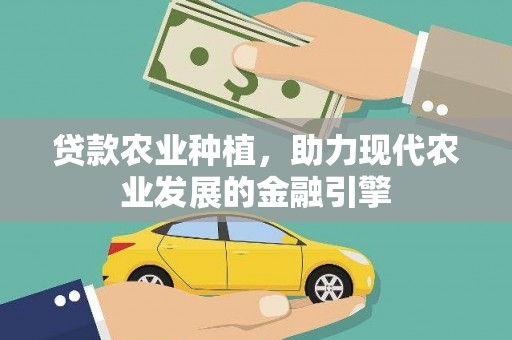 嘉禾贷款农业种植，助力现代农业发展的金融引擎