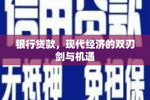 嘉禾银行贷款，现代经济的双刃剑与机遇