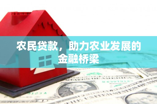 嘉禾农民贷款，助力农业发展的金融桥梁