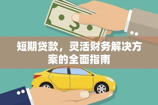 嘉禾短期贷款，灵活财务解决方案的全面指南