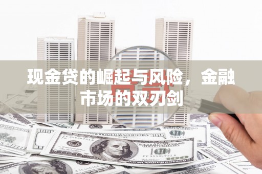 嘉禾现金贷的崛起与风险，金融市场的双刃剑