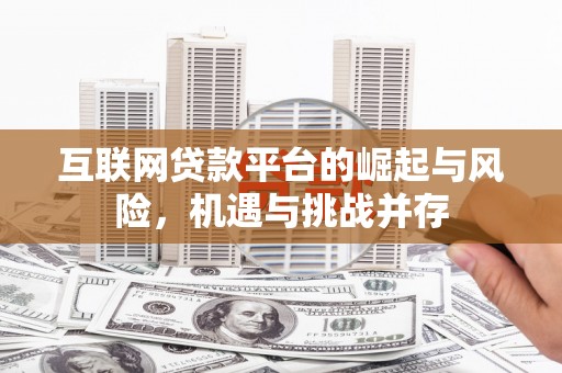 嘉禾互联网贷款平台的崛起与风险，机遇与挑战并存