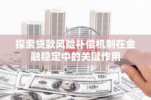 嘉禾探索贷款风险补偿机制在金融稳定中的关键作用