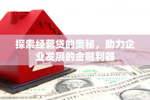 嘉禾探索经营贷的奥秘，助力企业发展的金融利器
