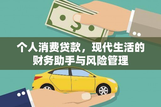 嘉禾个人消费贷款，现代生活的财务助手与风险管理