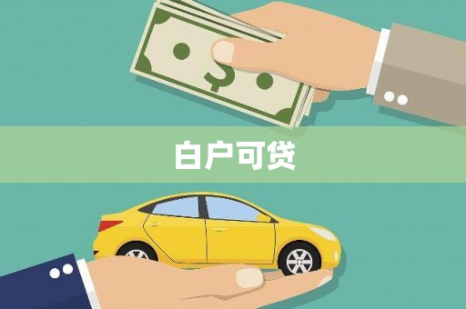 嘉禾白户可贷