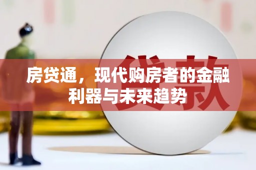 嘉禾房贷通，现代购房者的金融利器与未来趋势