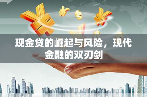 嘉禾现金贷的崛起与风险，现代金融的双刃剑