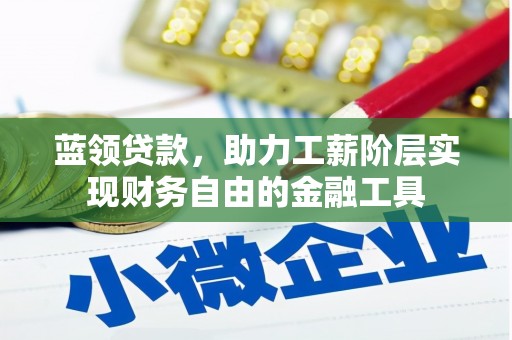 嘉禾蓝领贷款，助力工薪阶层实现财务自由的金融工具