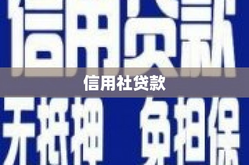 嘉禾信用社贷款