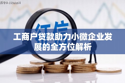 嘉禾工商户贷款助力小微企业发展的全方位解析