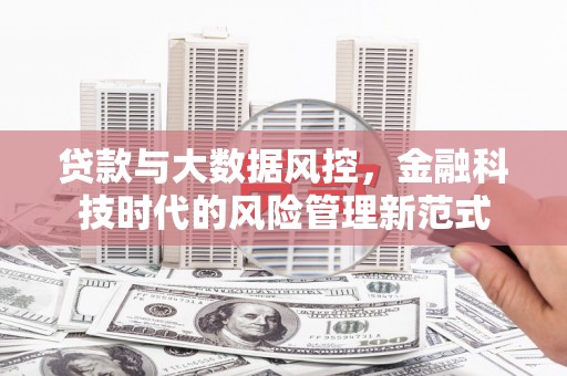 嘉禾贷款与大数据风控，金融科技时代的风险管理新范式
