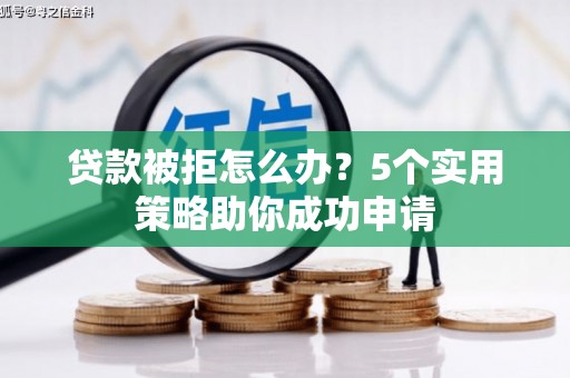 嘉禾贷款被拒怎么办？5个实用策略助你成功申请