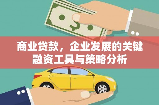 嘉禾商业贷款，企业发展的关键融资工具与策略分析