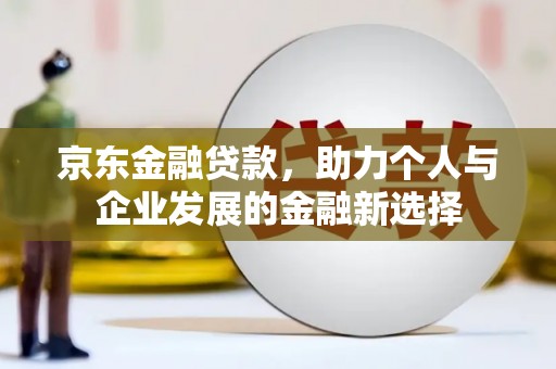 嘉禾京东金融贷款，助力个人与企业发展的金融新选择