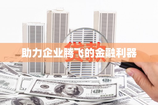 嘉禾助力企业腾飞的金融利器