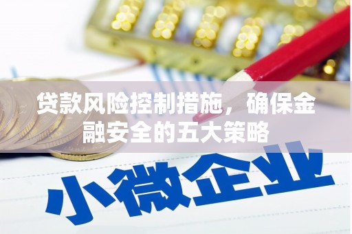 嘉禾贷款风险控制措施，确保金融安全的五大策略