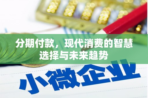 嘉禾分期付款，现代消费的智慧选择与未来趋势
