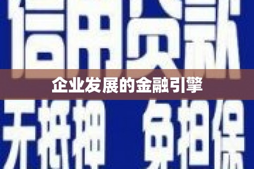 嘉禾企业发展的金融引擎