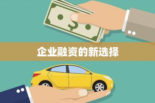 嘉禾企业融资的新选择