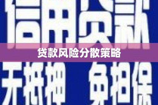 嘉禾贷款风险分散策略