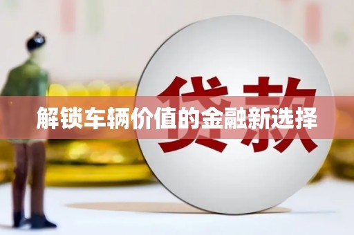 嘉禾解锁车辆价值的金融新选择