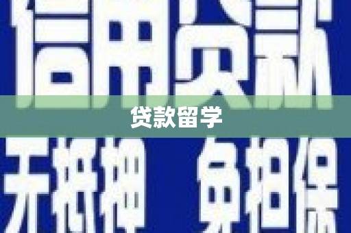嘉禾贷款留学