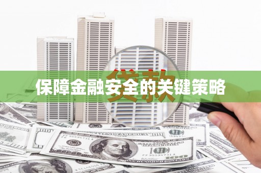 嘉禾保障金融安全的关键策略