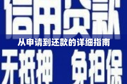 嘉禾从申请到还款的详细指南