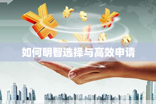 嘉禾如何明智选择与高效申请