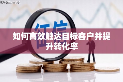嘉禾如何高效触达目标客户并提升转化率