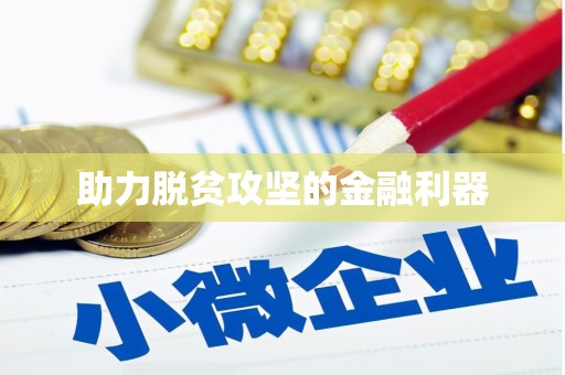 嘉禾助力脱贫攻坚的金融利器