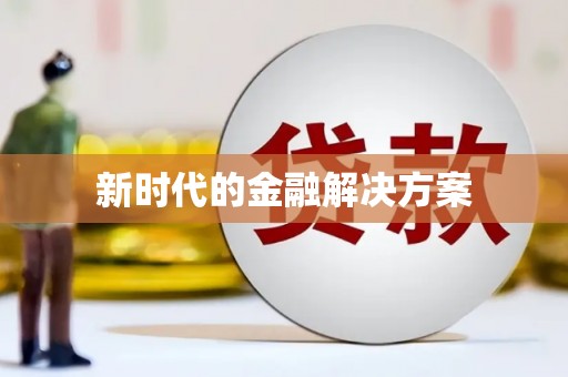 嘉禾新时代的金融解决方案